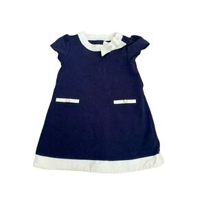 Janie And Jack Navy Classic Garden Dress